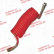 Шланг воздушный Евро (красный+желтый) штуцер М22-5,5м.WABCO 4527110590/4527110580