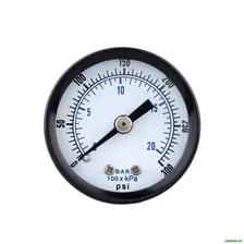 TS-40-300PSI 0-20Bar 0-300PSI Манометр Мини-манометр Манометр Воздушный компрессор Пневматический гидравлический измеритель давления жидкости Тестер