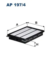 FILTRON AP197/4 Фильтр воздушный