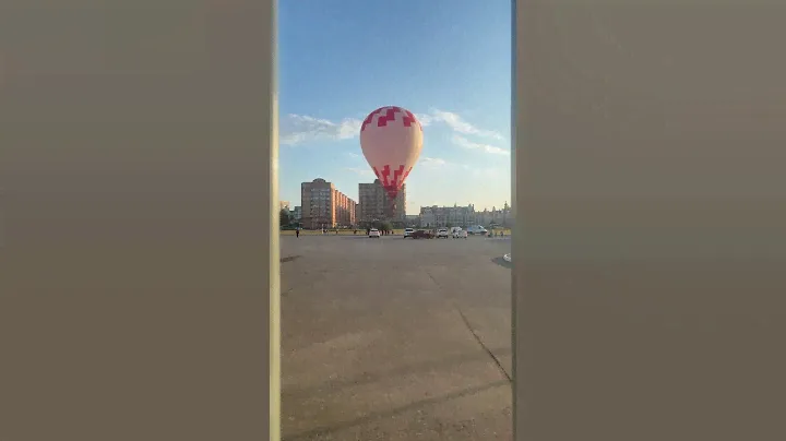 Полет на воздушном шаре взлетает воздушный шар Йошкар-Ола #воздушныйшарйошкарола