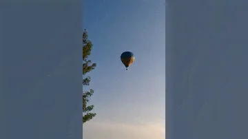 Воздушный шар летит