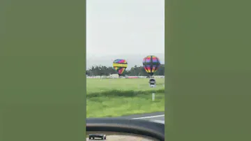 Воздушные шары прямо возле нашего дома 🎈😍