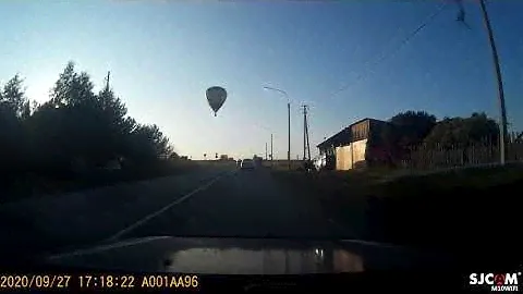Воздушный шар в д. Логиново.