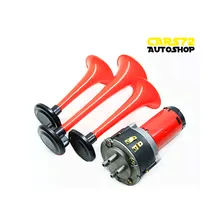 Автомобильный воздушный сигнал 3х-рожковый