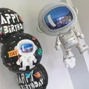 🛍 1 шт., 4d-земля воздушный шар из фольги баллоны с гелием, астронавт, научная фантастика, модель земли, украшение для вечевечерние НКИ в космосе, день рождения