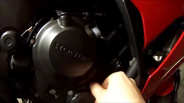 (2015 CBR300R - CBR300F) Oil and filter change most easiest and fastest way