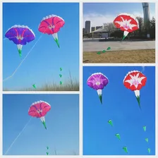 бесплатная доставка morning glory мягкий воздушный змей летающая игрушка cerf volant взрослые воздушные змеи для детей кайтсерфинг vlieger weifang воздушный змей оптом новый